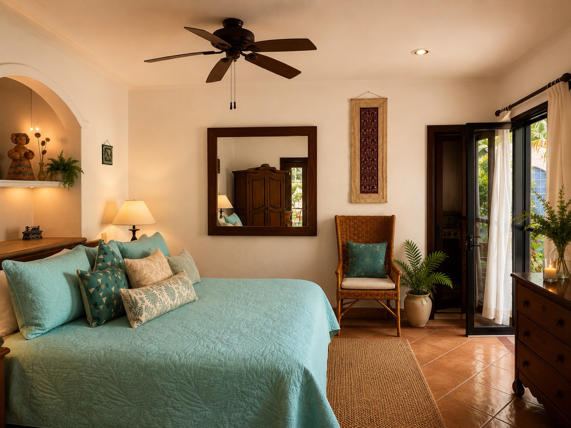 Casita bedroom